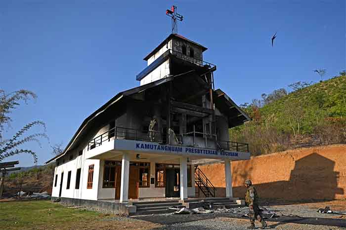 manipur-violence-church